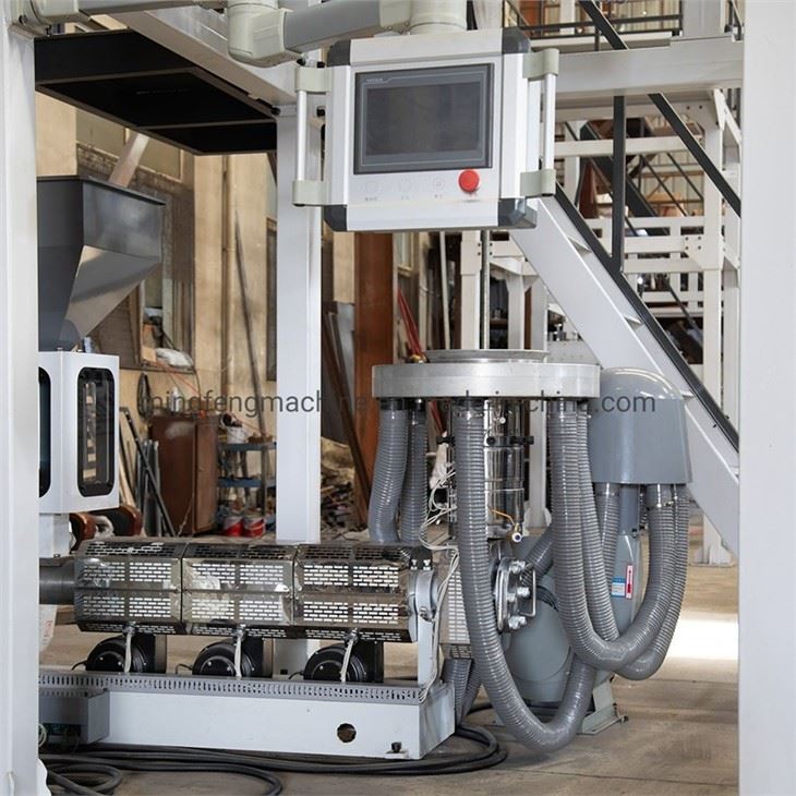 Taiwan Quality Mini HDPE Single Screw Film Blowing Machine